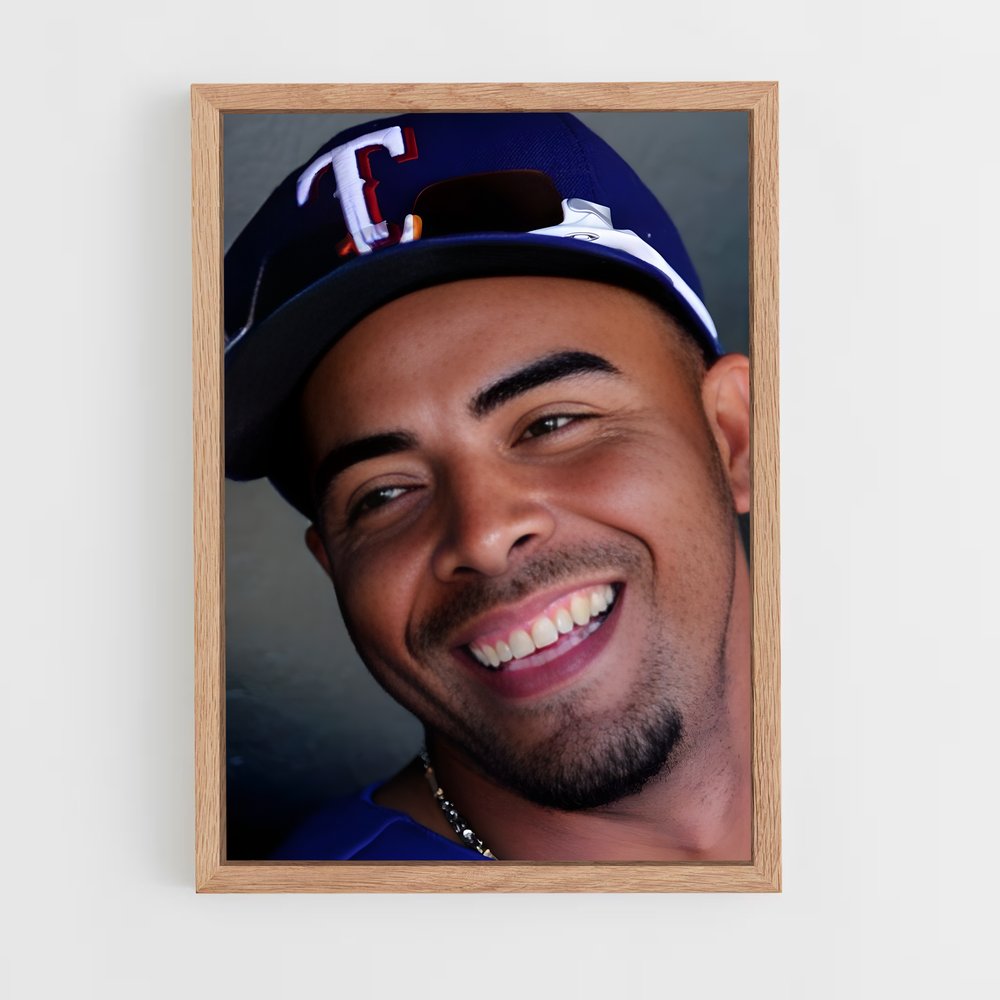 Poster Nelson cruz – affiche Baseball (vue 4)